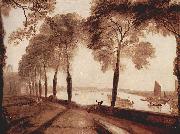 Joseph Mallord William Turner, Mortlake Terrace, der Wohnsitz von W. Sliam Moffat, Sommerarbend